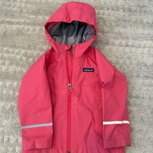Patagonia Baby Toddler Torrentshell Rain Jacket Sierra Pink 2T